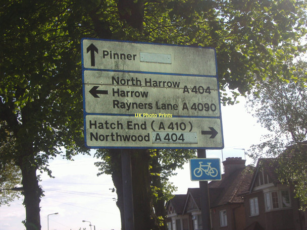 Photo 6"x4" Road sign on Headstone Lane, Harrow Harrow\/TQ1488 c2009