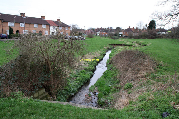 Photo 6"x4" Burnt Oak Brook Edgware c2011