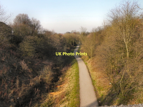 Photo 6"x4" Ashton to Oldham (via Park Bridge) Railway Ashton-Under-Lyne c2011