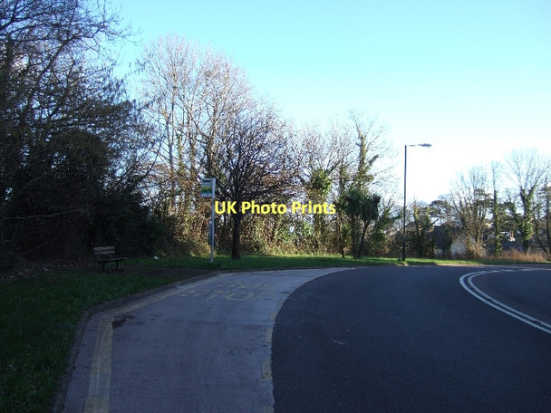 Photo 6"x4" Bus stop on Teignmouth Road Maidencombe c2011