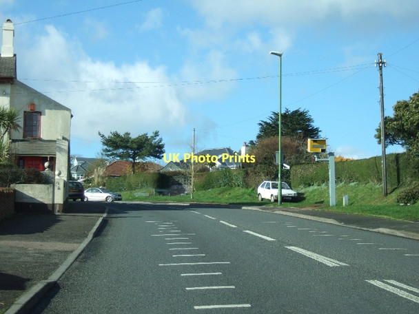 Photo 6"x4" Speed camera in Barton Hill Road Torquay c2011