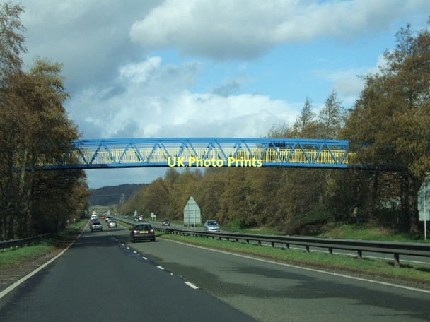 Photo 6"x4" Footbridge over A380 Newton Abbot c2011