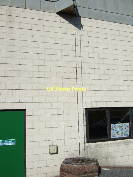 Photo 6"x4" Detail of the drain on St Luke's church Buckfastleigh c2011