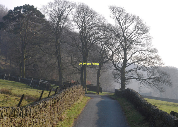 Photo 6"x4" Bend in the road Wildboarclough c2011