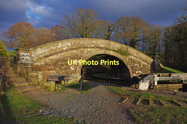 Photo 6"x4" Junction Bridge, Lancaster Canal Galgate c2011 P1