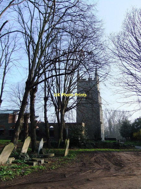 Photo 6"x4" All Saints' church, Isleworth, from the churchyard Isleworth c2011
