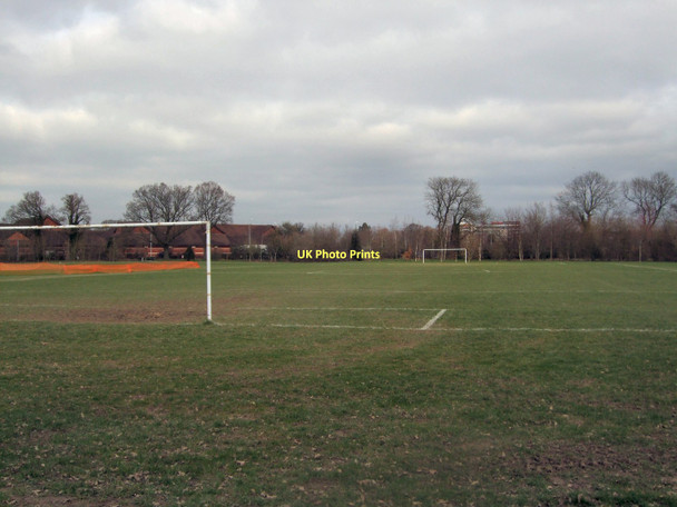 Photo 6"x4" Football Pitch - West Green Park Crawley\/TQ2736 c2011