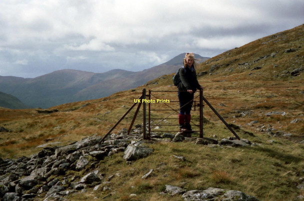 Photo 6"x4" Please shut the gate! Meall Lighiche c1992