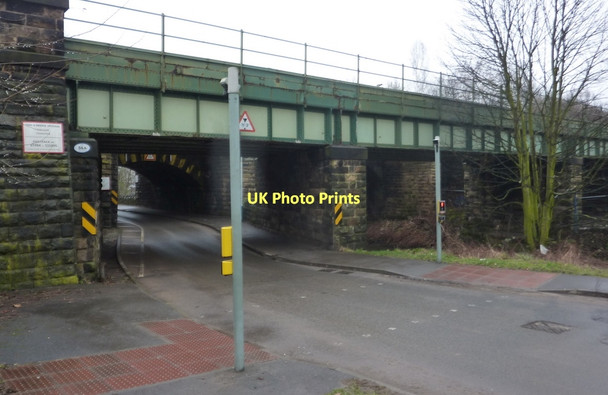 Photo 6"x4" Railway bridges north of Chesterfield station Chesterfield\/SK3871 c2011