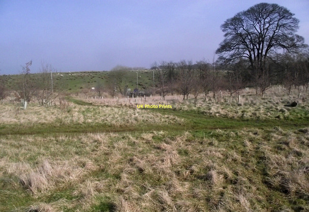 Photo 6"x4" Path junction Lane Ends\/SJ8754 c2011