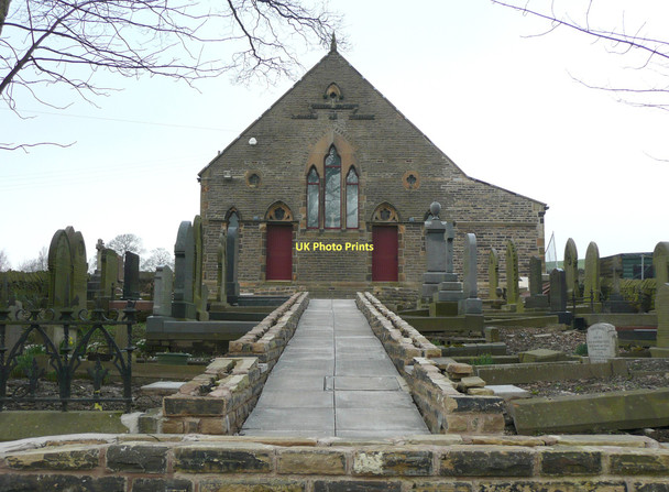 Photo 6"x4" Hurstwood Church Hurstwood c2011