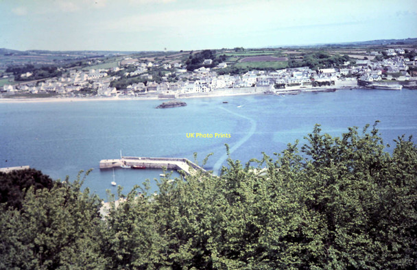Photo 6"x4" View from St Michael's Mount to Marazion 1969 Marazion c1969