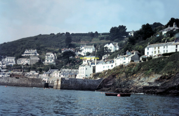Photo 6"x4" Breakwater arms at Polperro 1969 Brent c1969