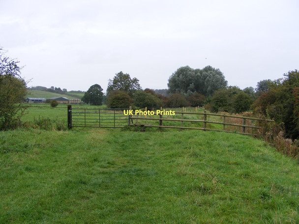 Photo 6"x4" Gate and stile on the marshes near Earsham Bungay c2010