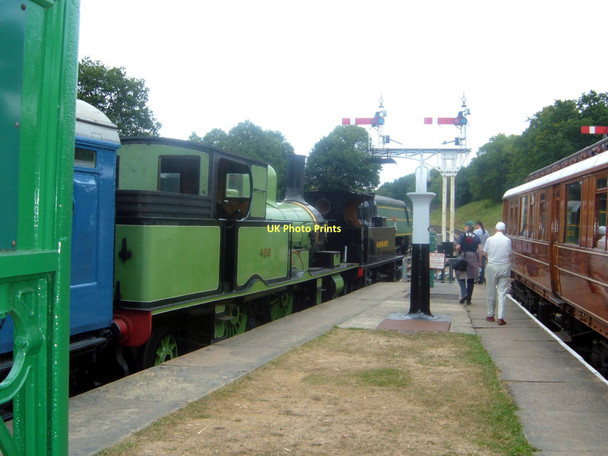 Photo 6"x4" Bluebell Railway Engine No. 488  at Horsted Keynes Cinder Hill\/TQ3729 c2010