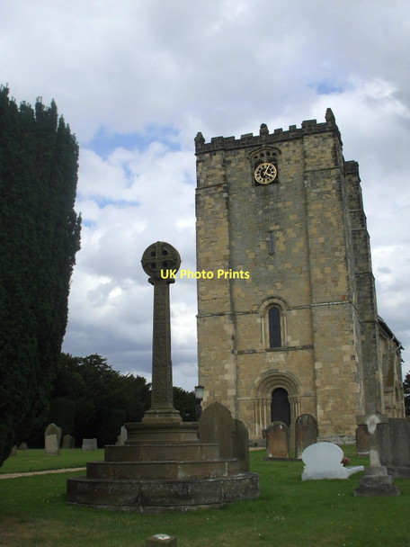 Photo 6"x4" St. Michael's, Garton on the Wolds, East Riding Garton-on-the-Wolds c2009