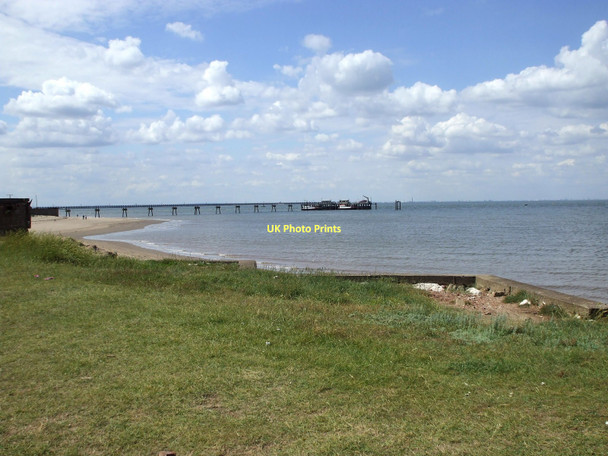 Photo 6"x4" The pier and lifeboat station, Spurn Head Humber Pilot Station c2009