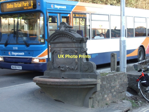 Photo 6"x4" Horse trough Exeter c2011