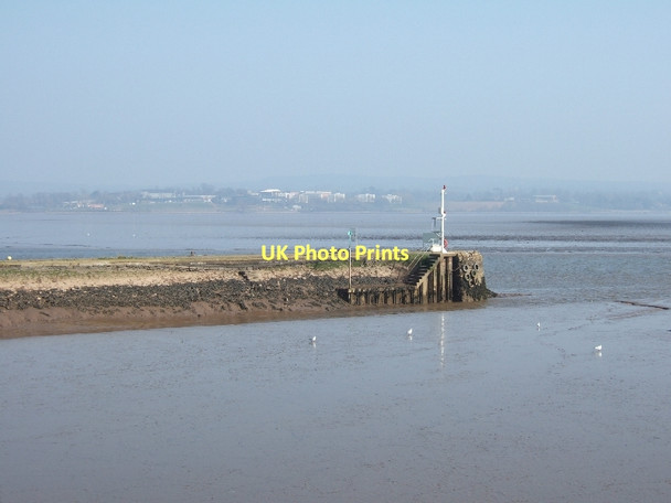Photo 6"x4" Southern end of the grounds of Turf Inn Powderham c2011