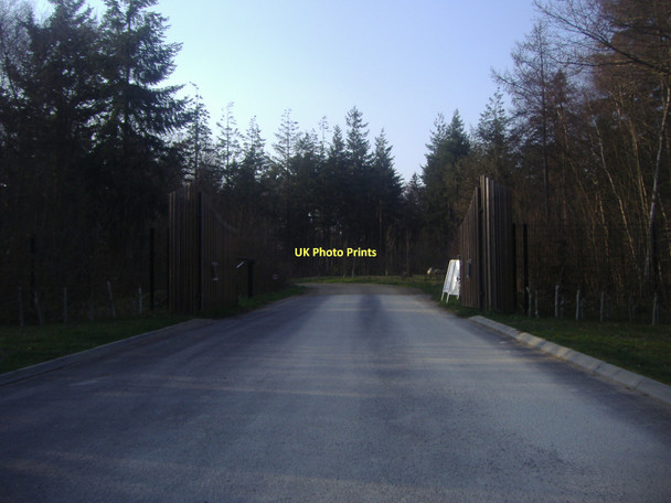 Photo 6"x4" Entrance to Chiltern Woodland Burial Park Wilton Park\/SU9690 c2011