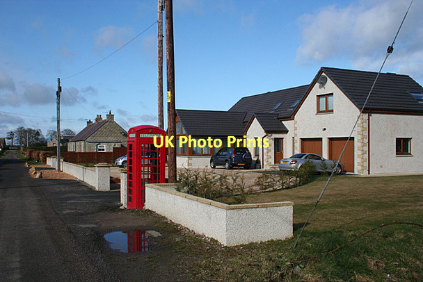 Photo 6"x4" Phone Box at Auchenhalrig Auchenhalrig c2011