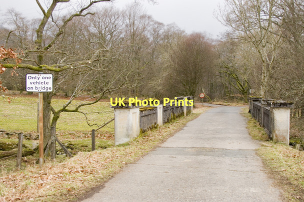 Photo 6"x4" Bridge over The Naddle Beck Bomby c2011