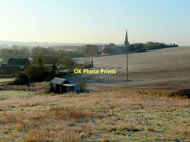 Photo 6"x4" View to Eldersfield church Bridge End\/SO8031 c2011