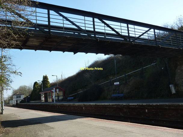 Photo 6"x4" Liskeard Station Metal Bridge Liskeard c2011