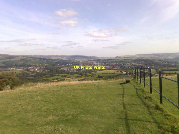 Photo 6"x4" Hattersley from Werneth Low Hyde\/SJ9494 c2009
