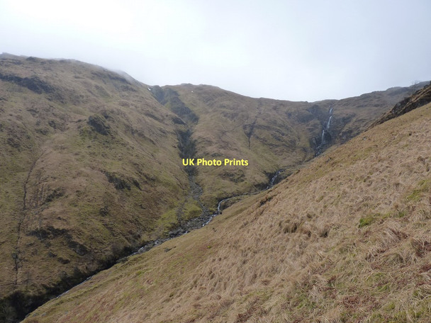 Photo 6"x4" The main coire of the Allt na Faing Beinn Bhuidhe\/NN2018 c2011