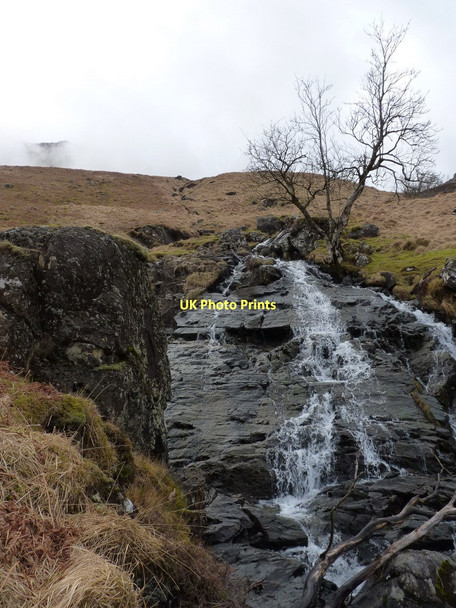 Photo 6"x4" Waterslide on the Allt a' Mhuilinn Allt a Mhuilinn c2011