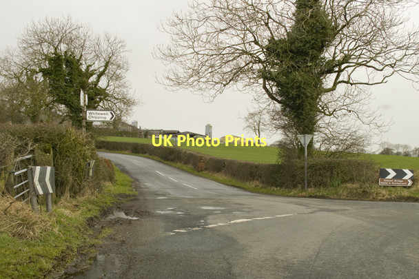 Photo 6"x4" Junction on the Chipping Road Walker Fold\/SD6741 c2011
