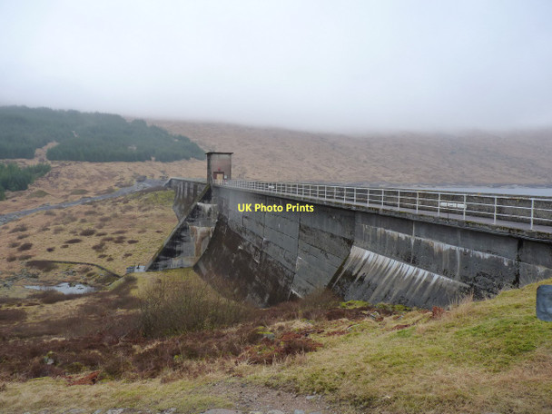 Photo 6"x4" Allt na Lairige dam Allt na Lairige\/NN2417 c2011