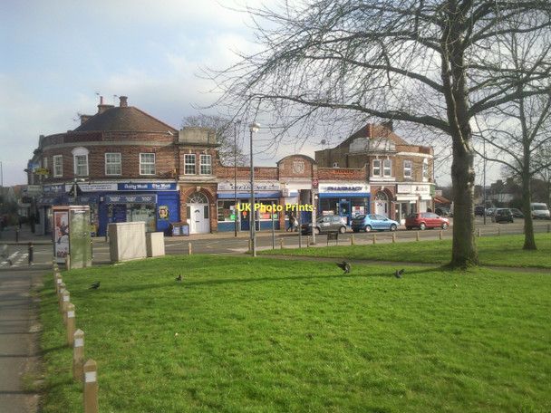 Photo 6"x4" Parade of shops in Hounslow Hounslow c2011