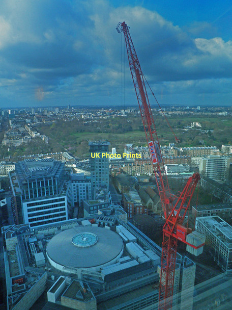 Photo 6"x4" A distant Regents Park London c2011