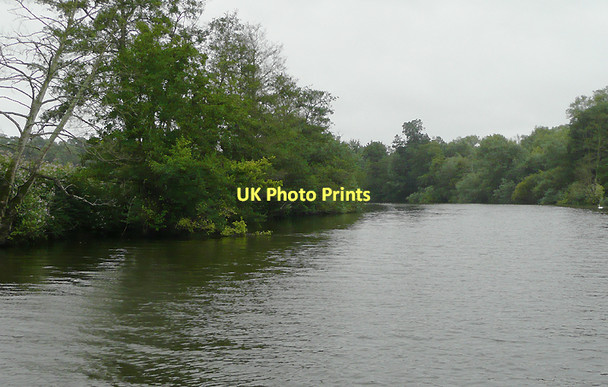 Photo 6"x4" River Severn north of Hawford, Worcestershire Chatley c2010