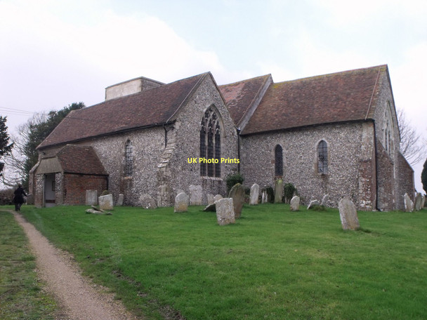 Photo 6"x4" St. Mary's, Stelling, Kent Bossingham c2011