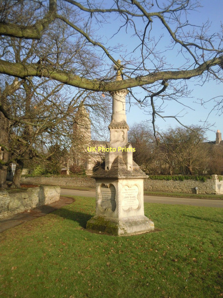 Photo 6"x4" John Clare memorial and church, Helpston Helpston c2011