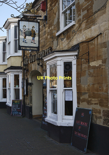 Photo 6"x4" The Two Brewers, Olney Olney c2011