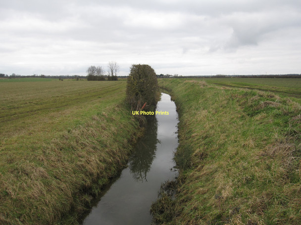 Photo 6"x4" Grunty Fen Catchwater drain White Cross Hill c2011