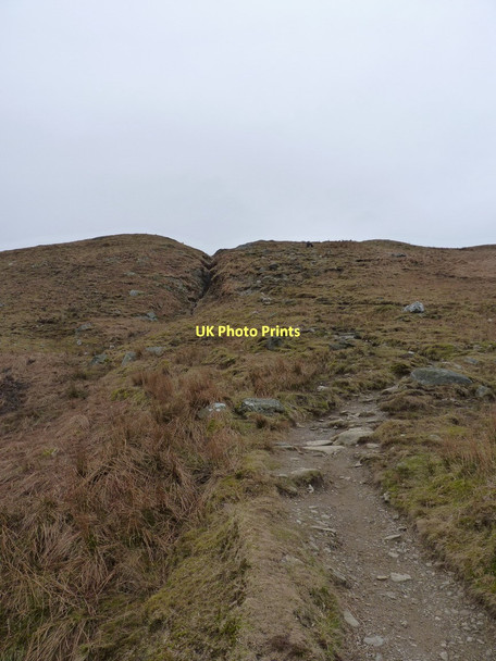 Photo 6"x4" Footpath ascending Ben Lomond Rowardennan c2011