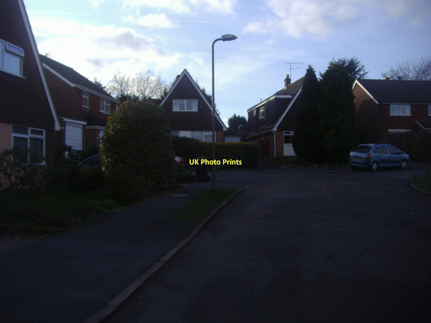 Photo 6"x4" Houses on Willow Way, Hale Farnham\/SU8446 c2011 P1