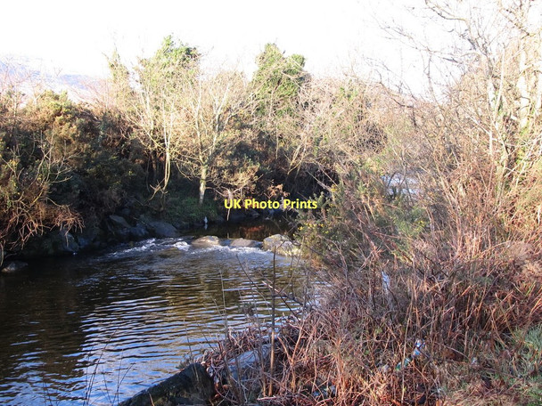 Photo 6"x4" A weir on the Shimna River at Islands Park Newcastle\/J3732 c2011