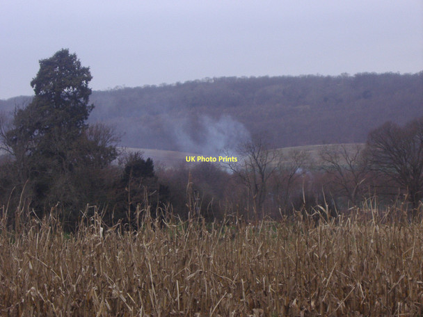 Photo 6"x4" North Downs from the A25, Wotton Wotton\/TQ1247 c2011