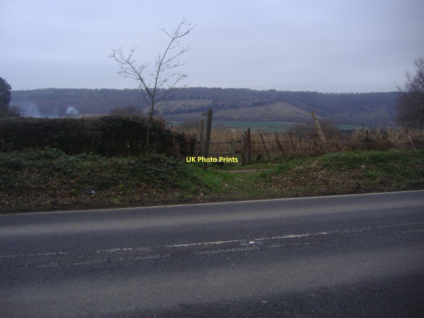 Photo 6"x4" North Downs from the A25, Wotton Wotton\/TQ1247 c2011
