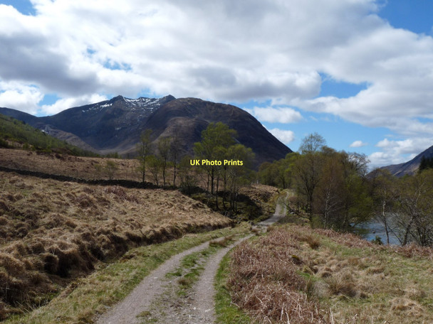 Photo 6"x4" Etive track to Glenceitlein River Etive\/NN1447 c2010