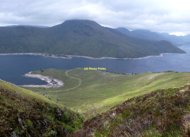 Photo 6"x4" Allt Fearna above Loch Quoich Loch Fearna c2010