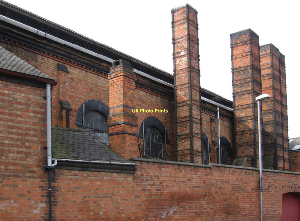 Photo 6"x4" Loughborough - chimney stacks Loughborough c2011