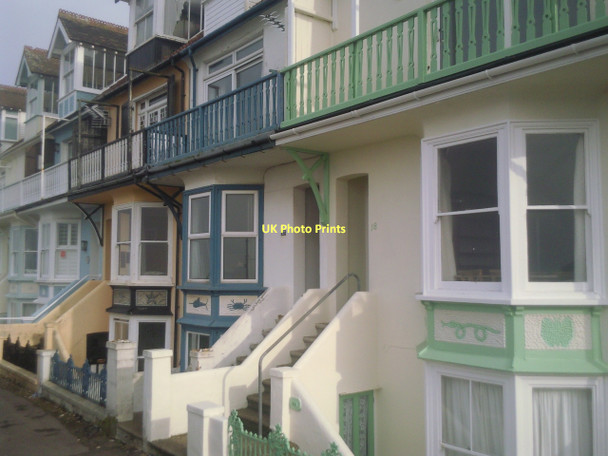 Photo 6"x4" Wave Crescent, Whitstable Whitstable c2011