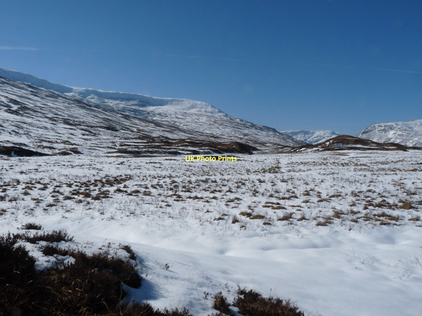 Photo 6"x4" Wide open upper stretch of Glen Loy Brian Choille\/NN0684 c2011